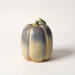 Hand-Thrown Pumpkin No. 9