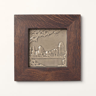 Cincinnati Skyline Tile, Stone