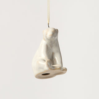 Abel Bear Ornament, Polar