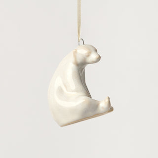 Abel Bear Ornament, Polar