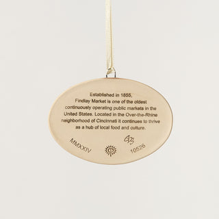 Findlay Market Ornament, Teton