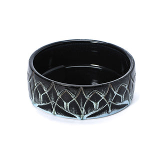 Hand-Thrown Pet Bowl No. 54