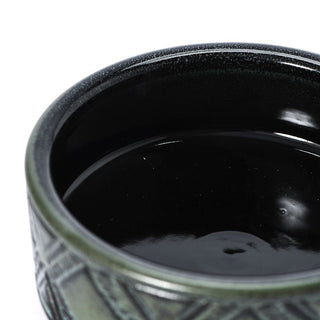 Hand-Thrown Pet Bowl No. 60