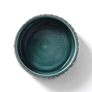 Hand-Thrown Pet Bowl No. 21