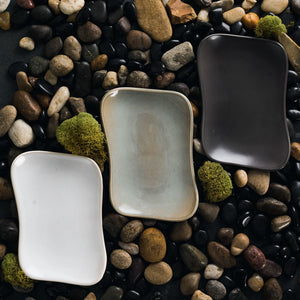 Riverstone Small Plate- Seafoam