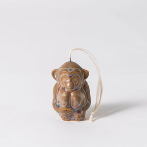 Shiri Monkey Ornament - Topaz