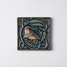 Load image into Gallery viewer, Hand Painted Revival Bird Tiles, Robin
