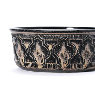 Hand-Thrown Pet Bowl No. 57