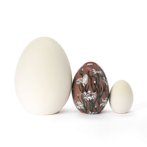 Hand Painted Medium Egg #320