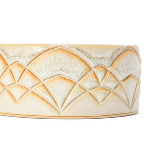 Hand-Thrown Pet Bowl No. 56