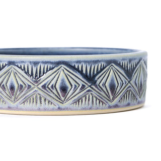 Hand-Thrown Pet Bowl No. 22