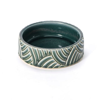Hand-Thrown Pet Bowl No. 21
