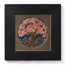 Load image into Gallery viewer, Tree Of Life Tile - 8&quot; x 8&quot; - Cherry Blossom

