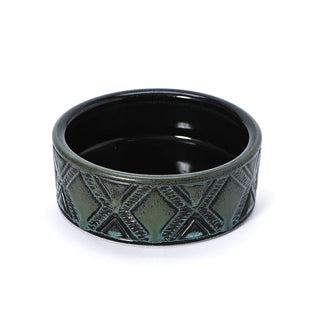 Hand-Thrown Pet Bowl No. 60