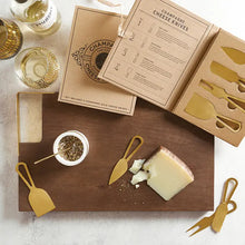 Load image into Gallery viewer, Champagne Gold Cheese Knives
