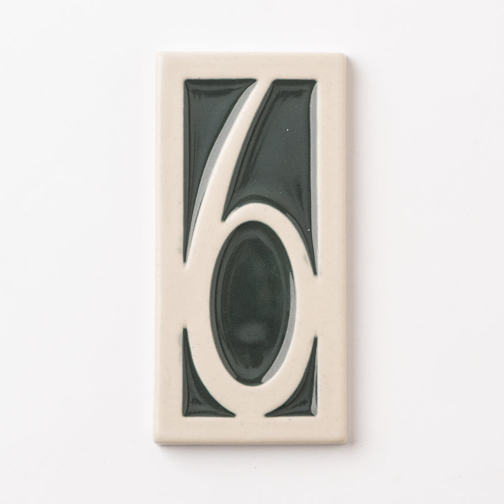 House Numbers, #6 -Spruce