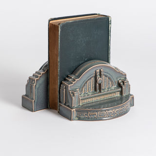 Union Terminal Bookend Set, Barbary Coast