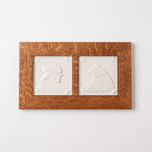 Load image into Gallery viewer, Framed Champetre Profile Tile Set- Anna Purna
