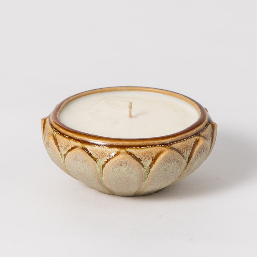 Small Flower Dish Candle - Gatsby