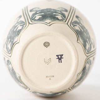 Hand-Thrown Vase No. 14 | Screen-Printed