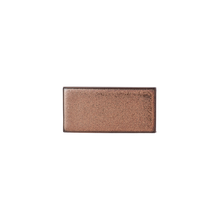 Load image into Gallery viewer, This stand-out metallic features a neutral brown base color with blooms of burnt rose gold microcrystals. Sasha is a predominantly gloss glaze with areas of matted surface texture.
