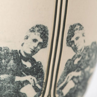 Hand-Thrown Vase No. 14 | Screen-Printed