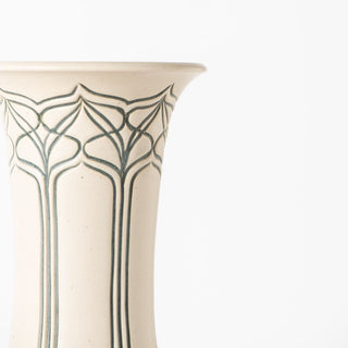 Hand-Thrown Vase No. 14 | Screen-Printed