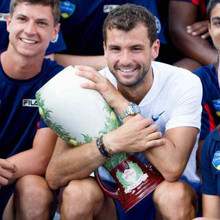 Grigor Dimitrov Visits Rookwood