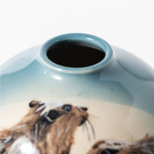 Load image into Gallery viewer, Hand Thrown Animal Kingdom Vase #45
