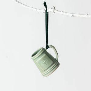 NEW! Heritage Mug Ornament - Jadeite