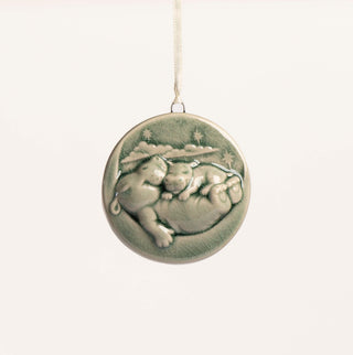Love You To The Moon, Hippo Ornament, Harmony