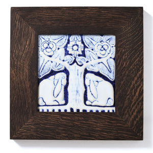 Grove Bunny Tile, Cornflower