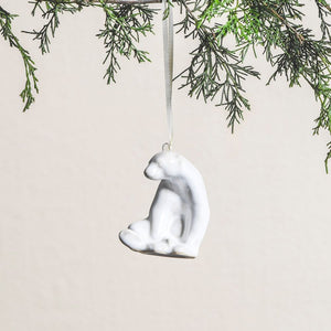 Abel Bear Ornament -Polar