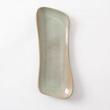Load image into Gallery viewer, Riverstone Large Plate- Seafoam
