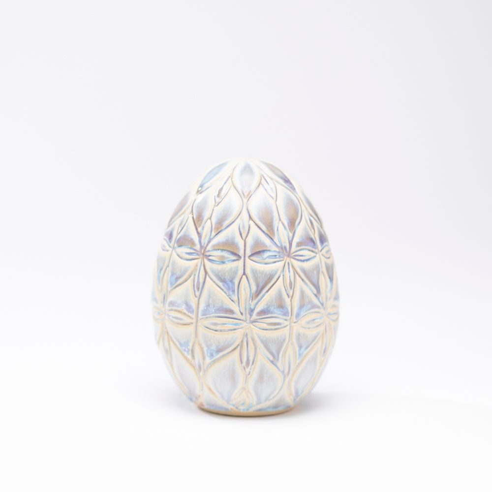 Hand-Carved Egg No. 011, Medium