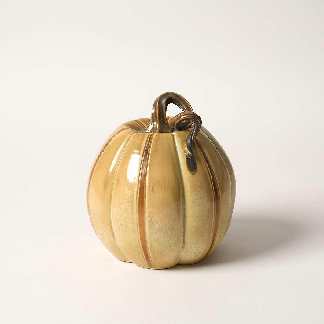 Hand-Thrown Pumpkin No. 12