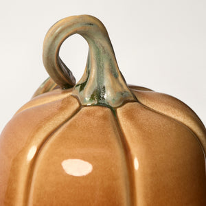 Hand-Thrown Pumpkin No. 114