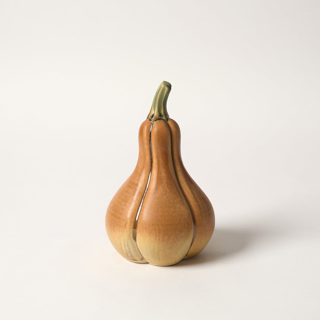 Hand-Thrown Pumpkin No. 25