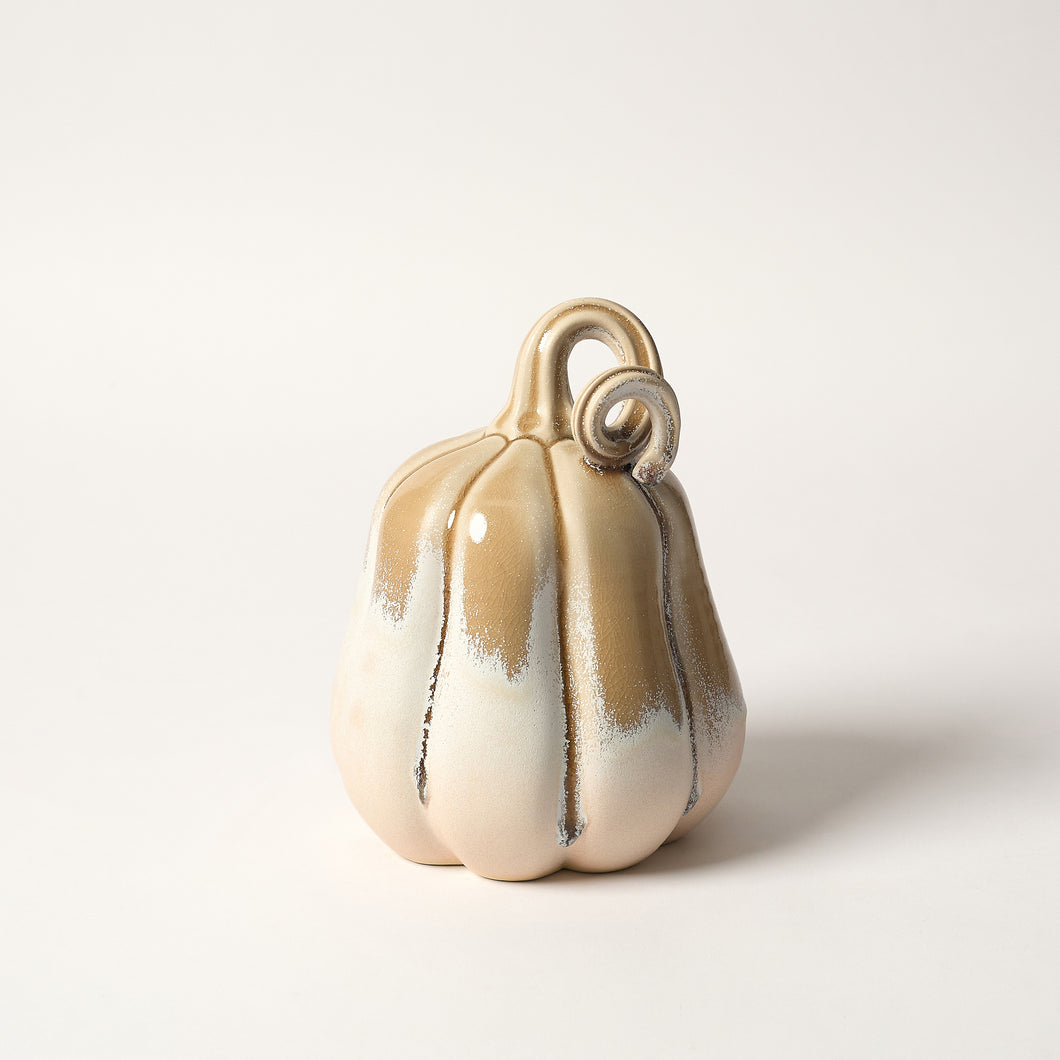 Hand-Thrown Pumpkin No. 34