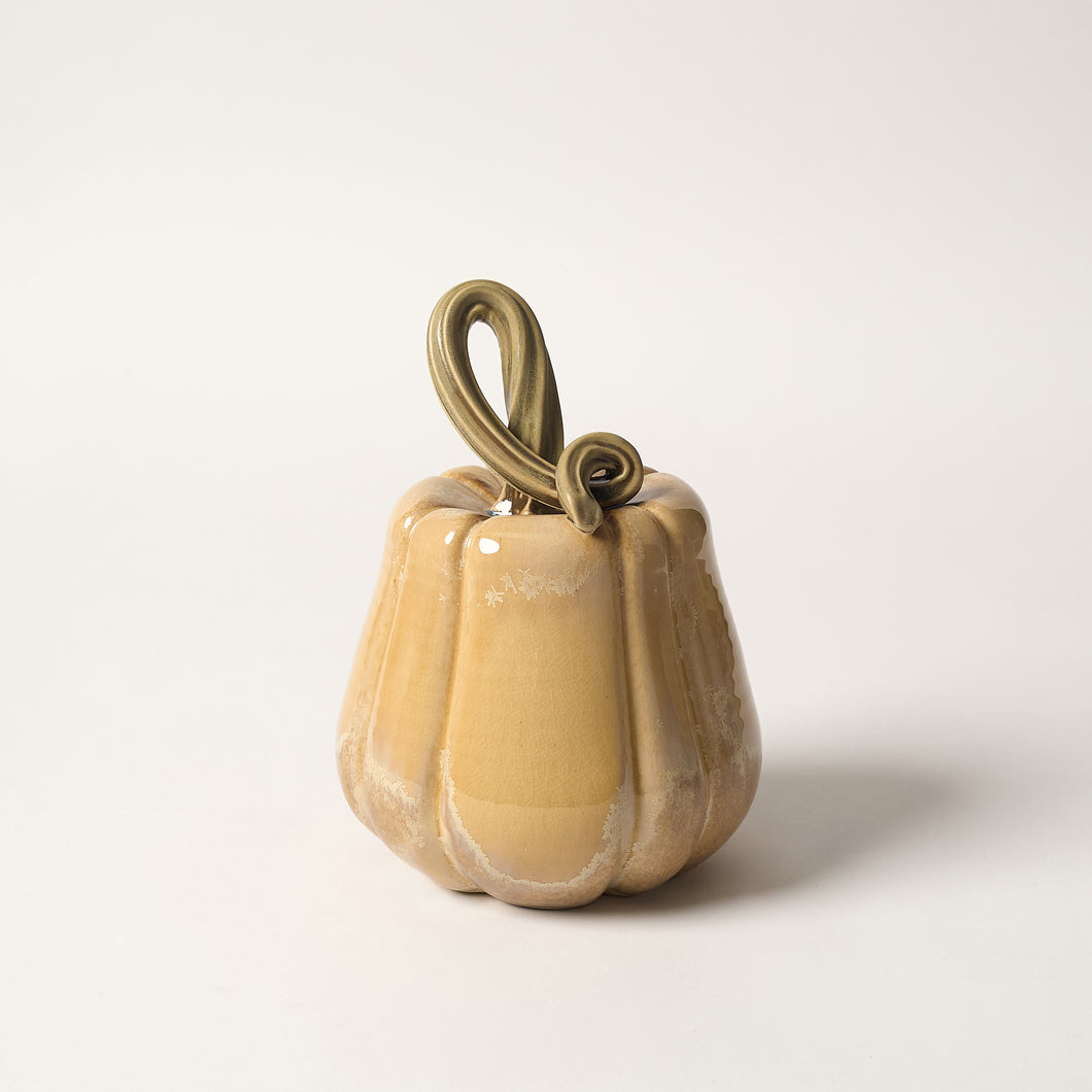 Hand-Thrown Pumpkin No. 37