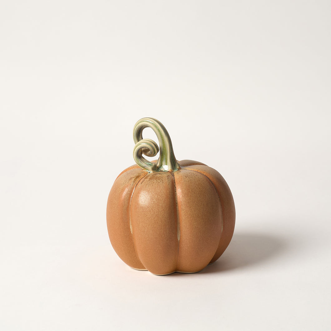 Hand-Thrown Pumpkin No. 44