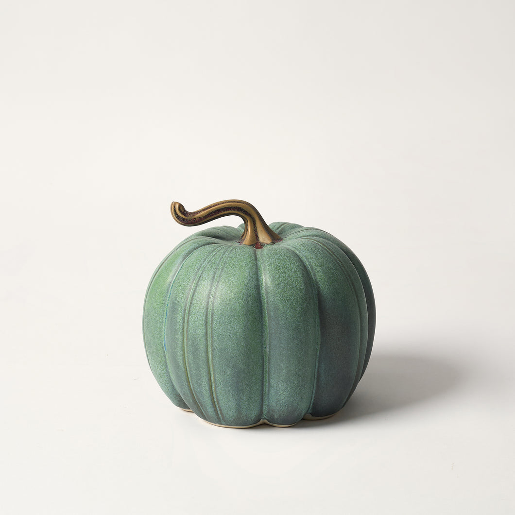 Hand-Thrown Pumpkin No. 45