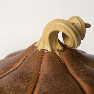 Hand-Thrown Pumpkin No. 46