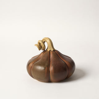 Hand-Thrown Pumpkin No. 46