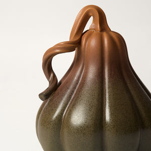 Hand-Thrown Pumpkin No. 48
