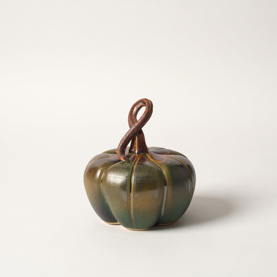 Hand-Thrown Pumpkin No. 49