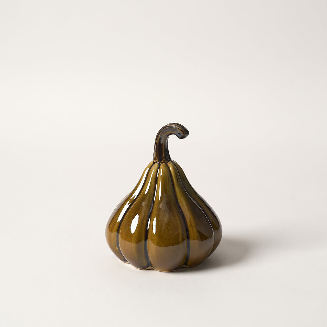 Hand-Thrown Pumpkin No. 106
