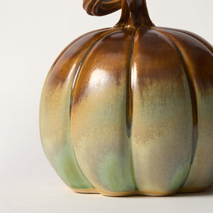 Hand-Thrown Pumpkin No. 115