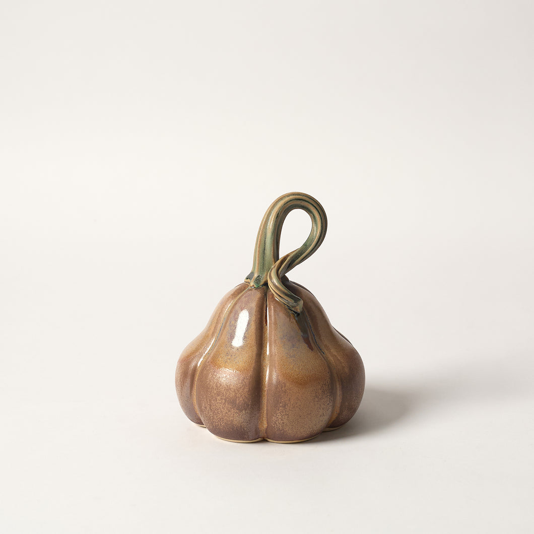 Hand-Thrown Pumpkin No. 54