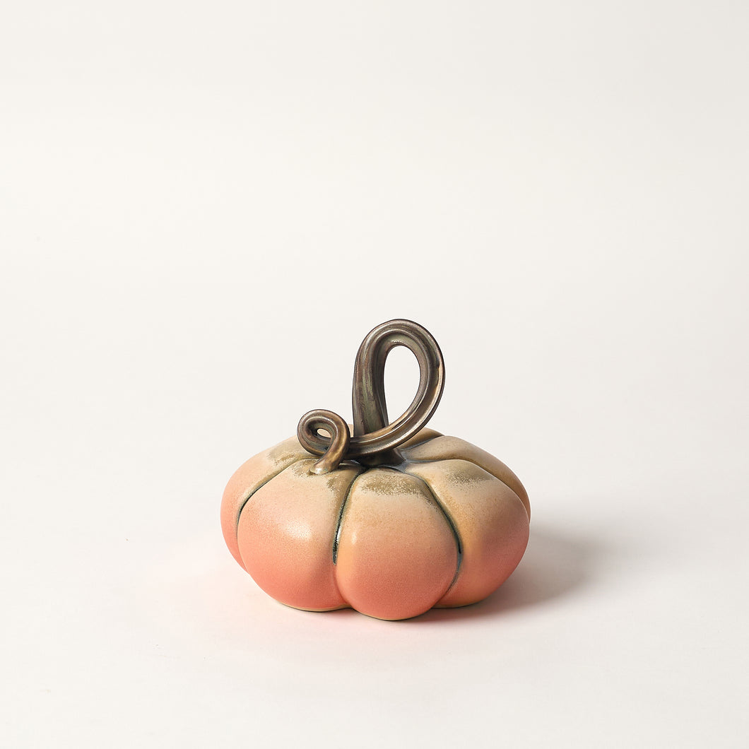 Hand-Thrown Pumpkin No. 56